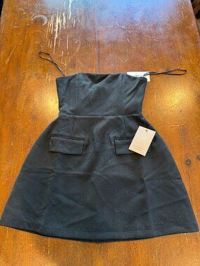 Odd Muse The Ultimate Muse Strapless Dress Black XS NWT